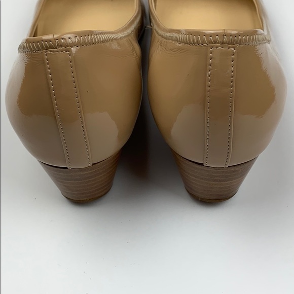 Cole Haan Nude Patent Leather Sadie Wedge 9.5B - Picture 8 of 8